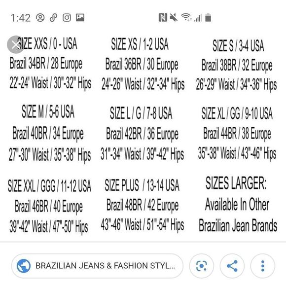 Brazilian Marfinno crop jeans - Picture 5 of 7